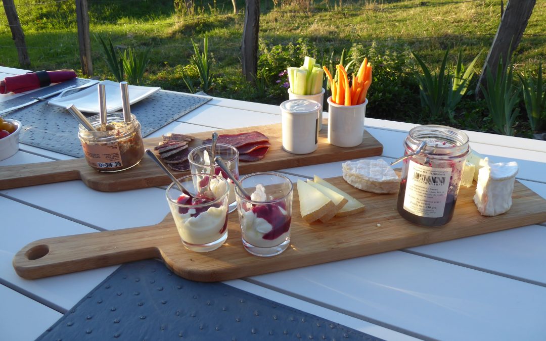 Planche charcuterie - fromages de brebis