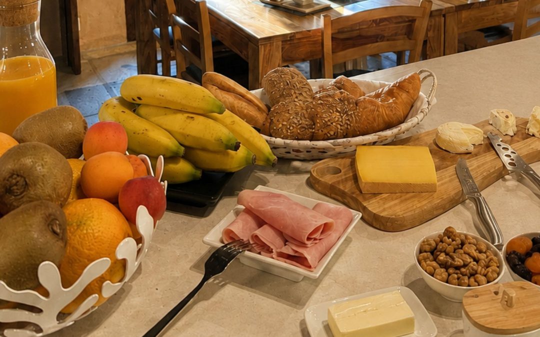petits déjeuner aux Divines Bourgogne